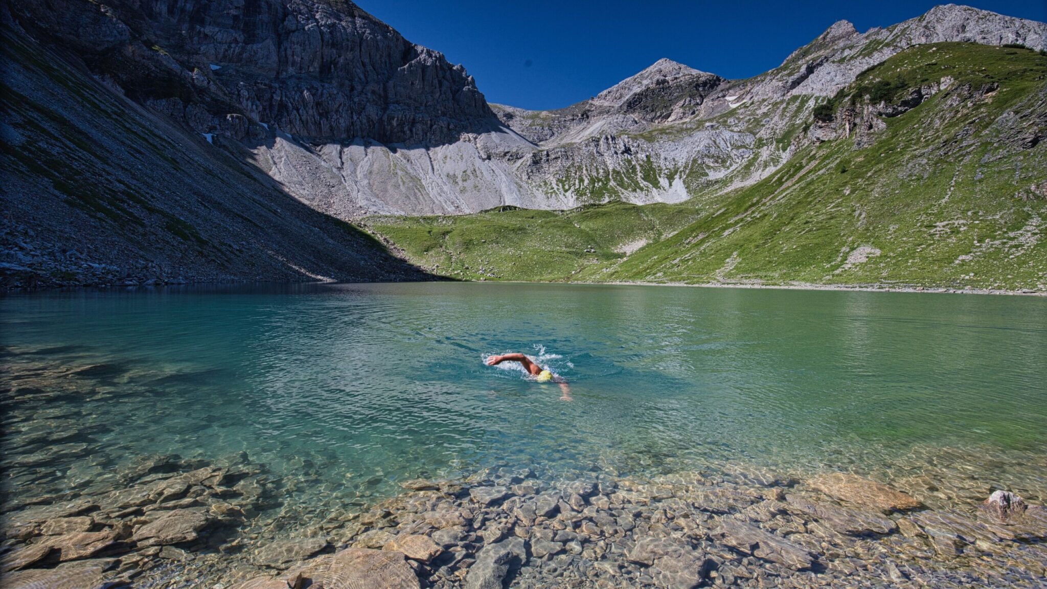 wild-swimming und alpine-swimming - was ist das? - Erlebnisse für